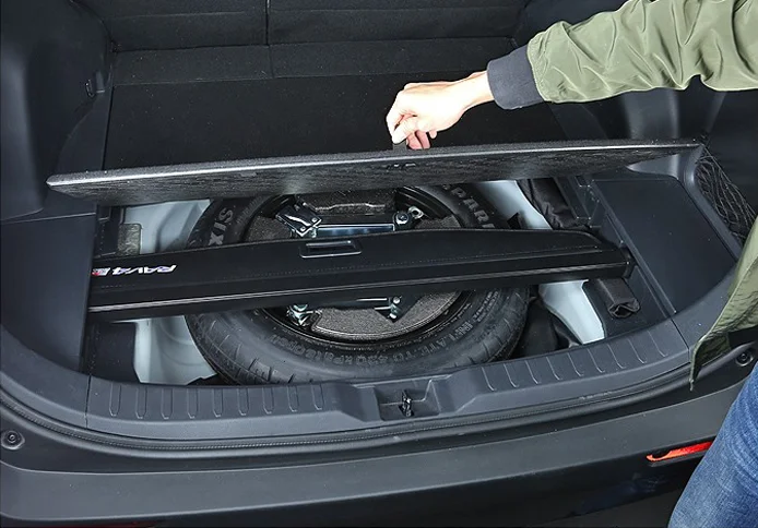 procargocover Can Be Placed In The Spare Tire Compartment